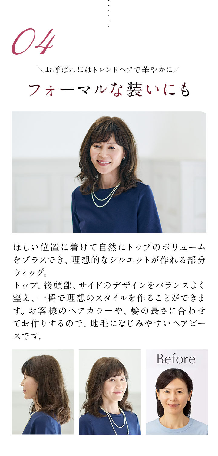 パーティーなど特別な１日に